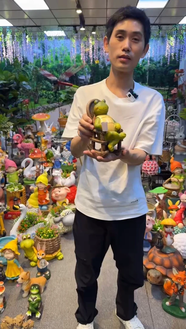 无花朵花园庭院摆件&00&