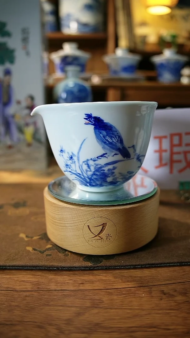 46景德镇手工手绘茶具