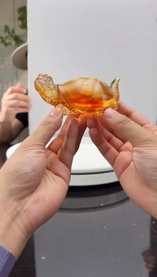 摆件用****9一物一拍小号龙龟