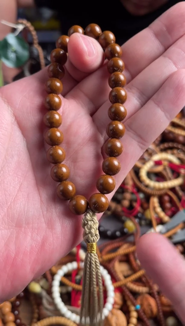 【闪购商品】紫金鼠吊坠王胖子文玩工作室圆珠手持10.5左右