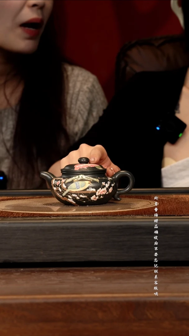 宜兴紫砂WJ 古绿泥 仿古 180cc