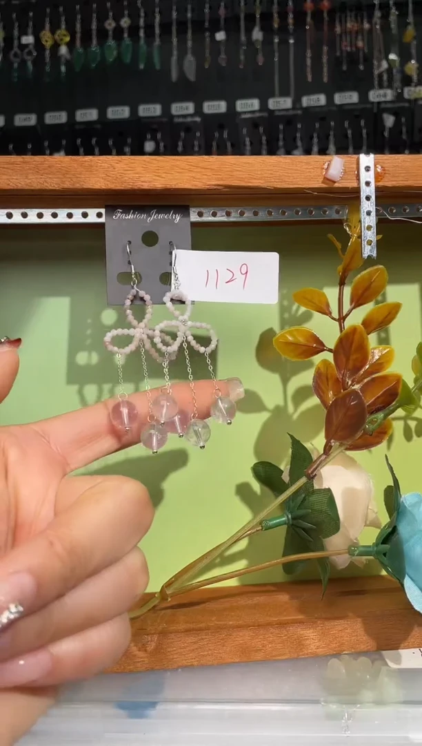 【闪购商品】紫晶耳饰银S925镶嵌喜欢拍