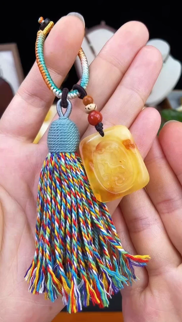 琥珀未镶嵌珠宝奇石柒月