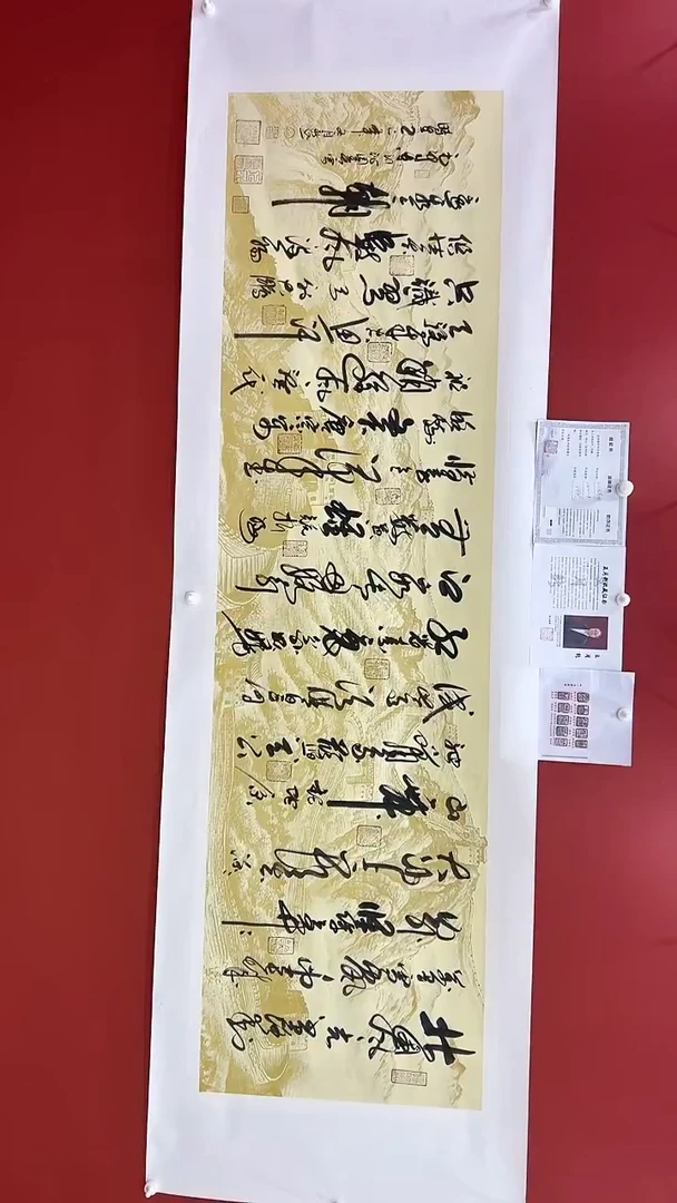 书法沁园春雪-王月新老师作品