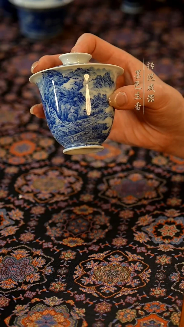 瓷片盆**® 惜之悟造 诫子书