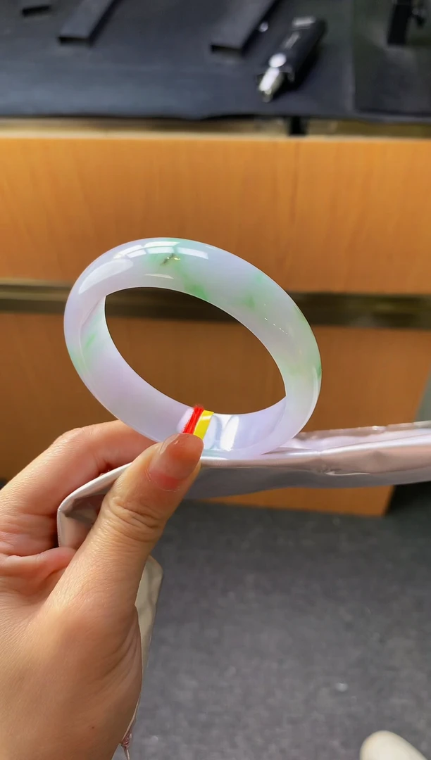 未镶嵌手镯翡翠-Y19 圈口56.3