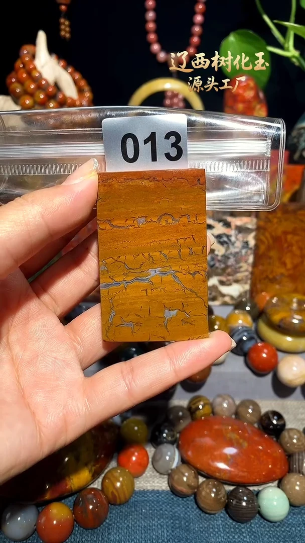 未镶嵌-硅化玉天然北票硅化玉吊坠