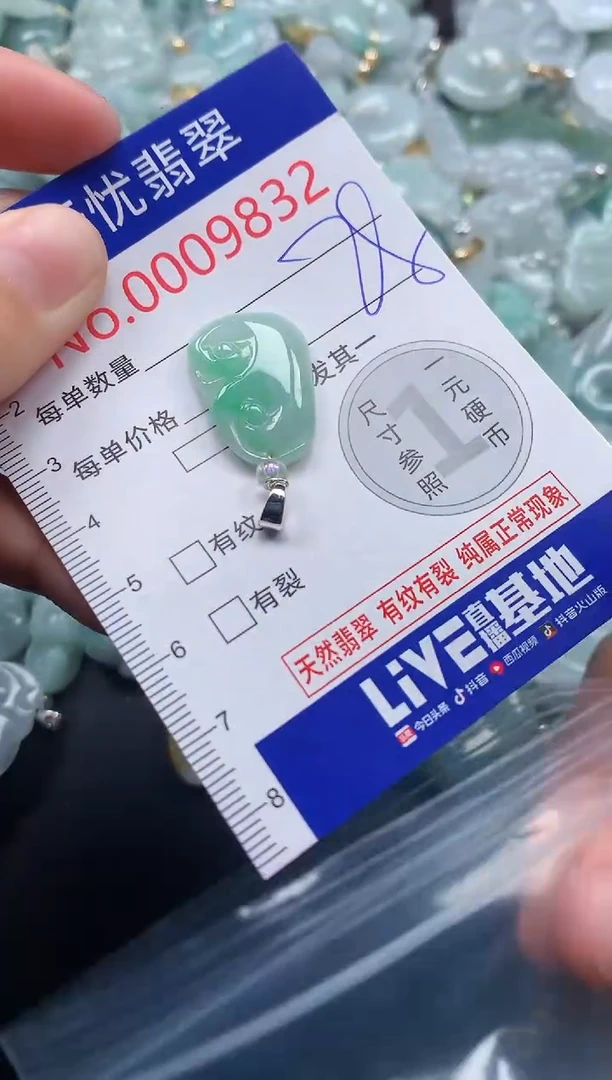 颈饰未镶嵌翡翠9832