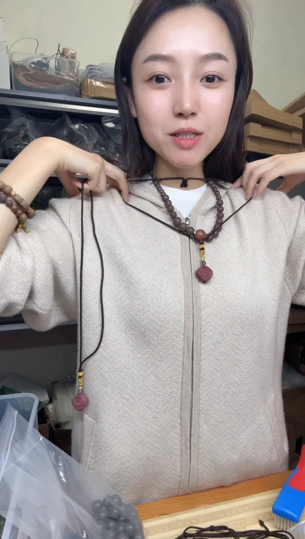 泥塑洛神赋小元宝合香牌