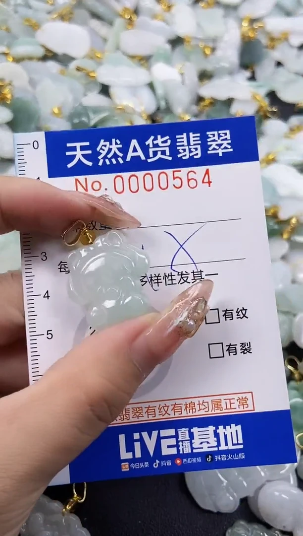 翡翠未镶嵌颈饰天然A货翡翠