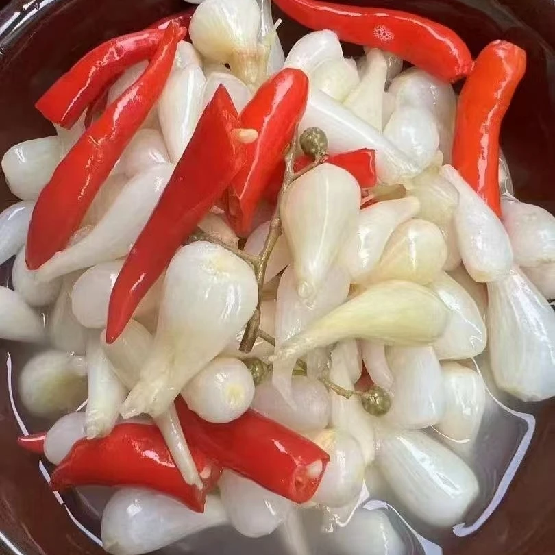 （酸辣藠头）湖北农家老坛泡水腌制新鲜叫果子清脆爽口500克