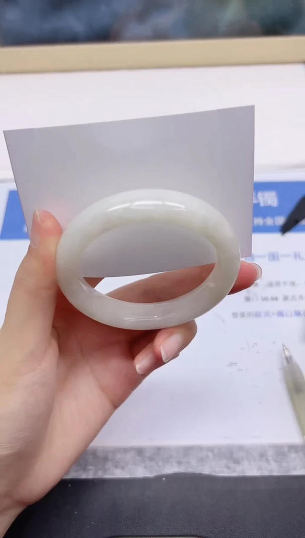 和田玉手镯未镶嵌50-54