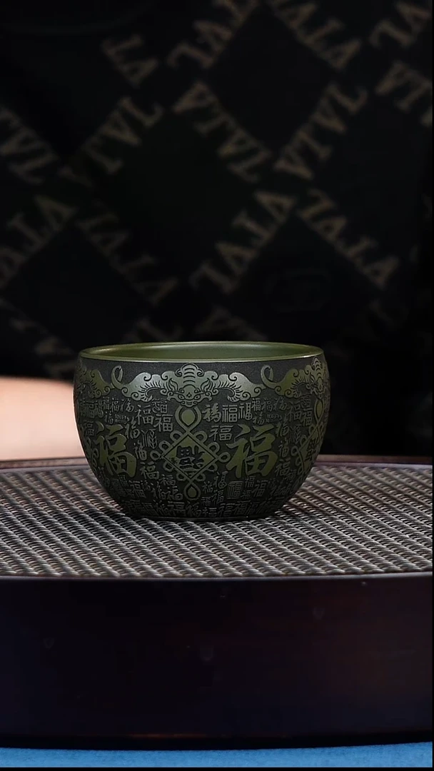 茶杯紫砂宜兴原矿紫砂主人杯
