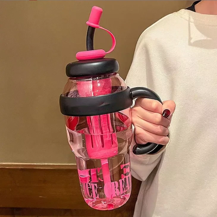 幸运肚肚杯夏季高颜值大容量肚肚杯水杯