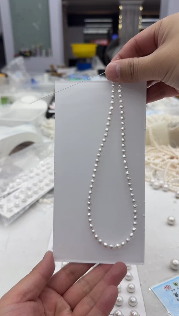 项链未镶嵌淡水珍珠6-7MM