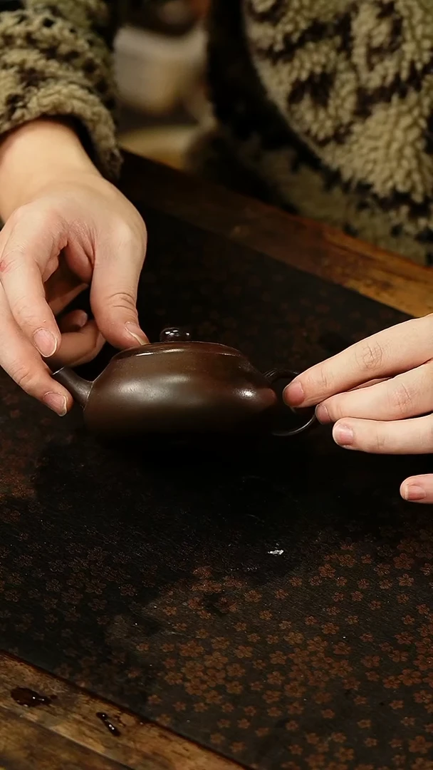 茶杯紫砂38号 瑕疵 紫砂柴烧