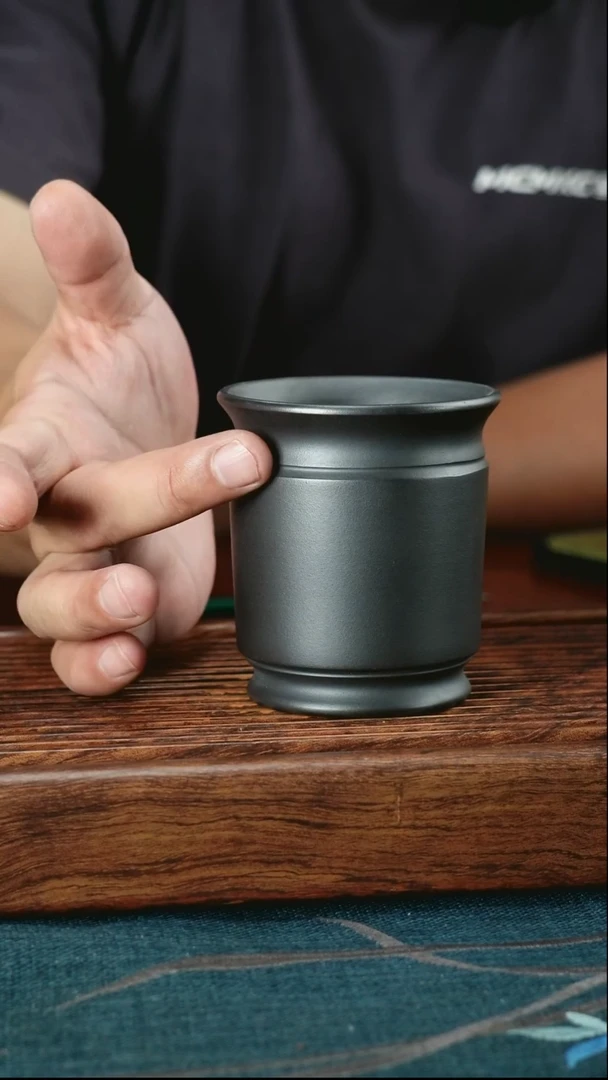 茶杯紫砂石黄宫灯杯