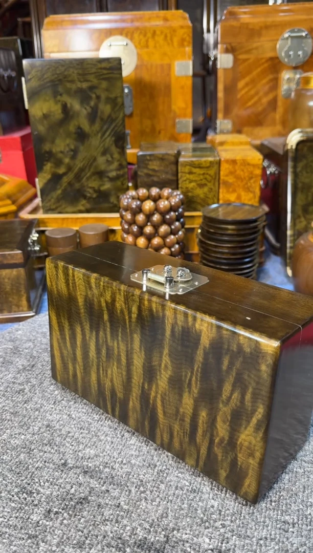 【闪购商品】乌木类成套家具乌木首饰盒Y71