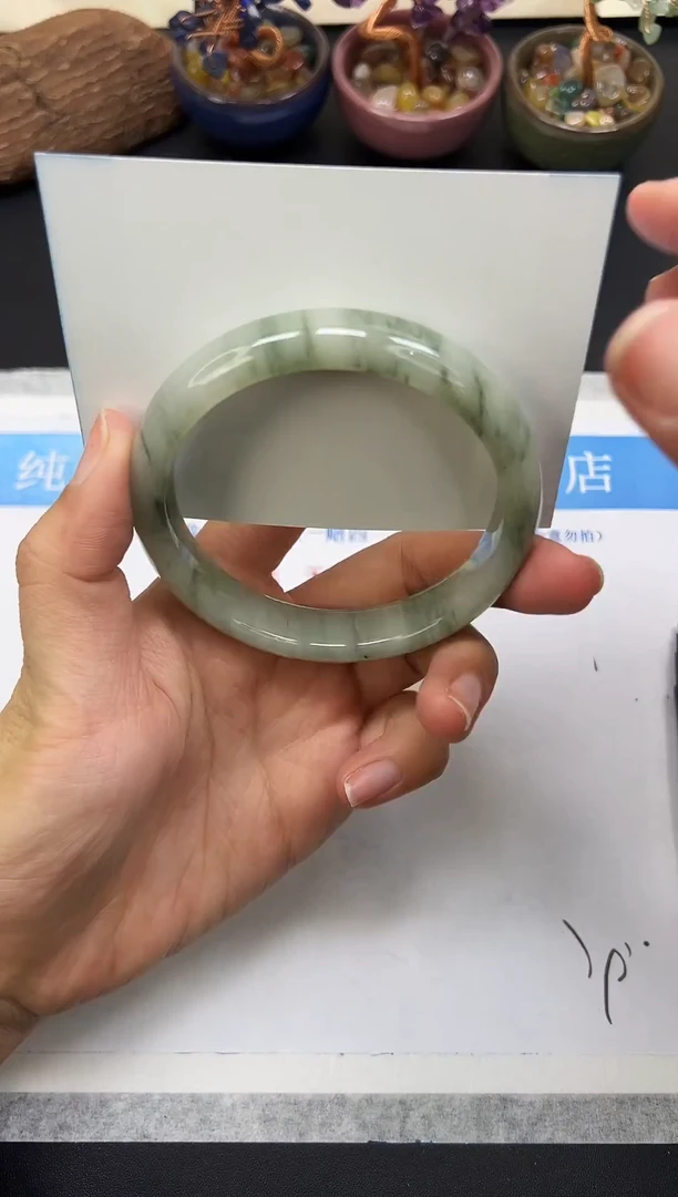 未镶嵌手镯石英质玉A13-62`63