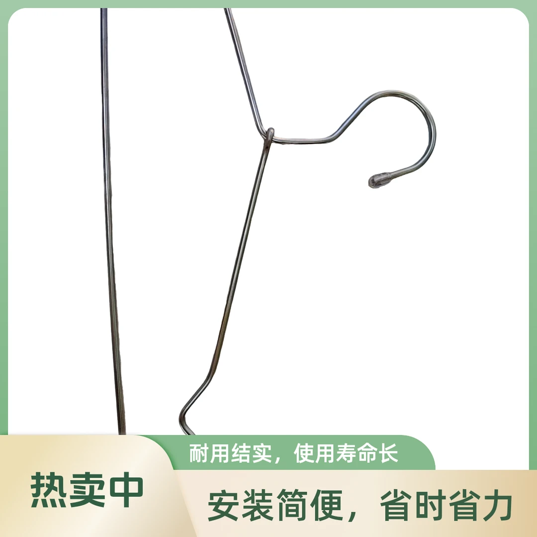 无痕挂衣肩宽42加粗4.0防锈防滑晾晒衣架承重力强带凹槽304不锈钢