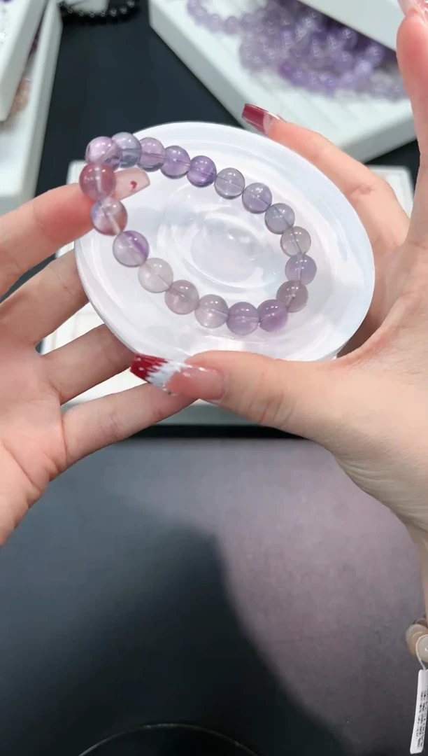 【闪购商品】萤石手链未镶嵌38f多样性发其一/1条默认微瑕