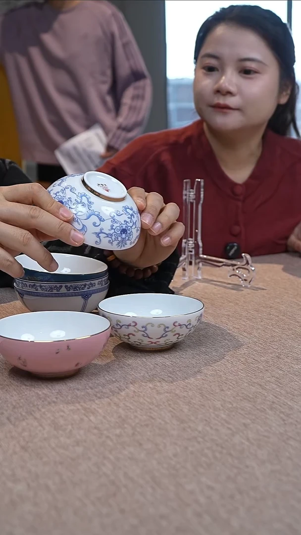 骨瓷6大系列纪念碗