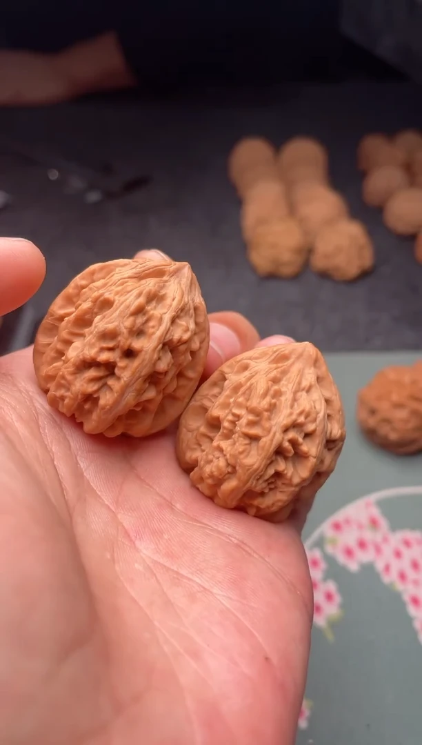 把件文玩核桃a232  三阳谷   33尺