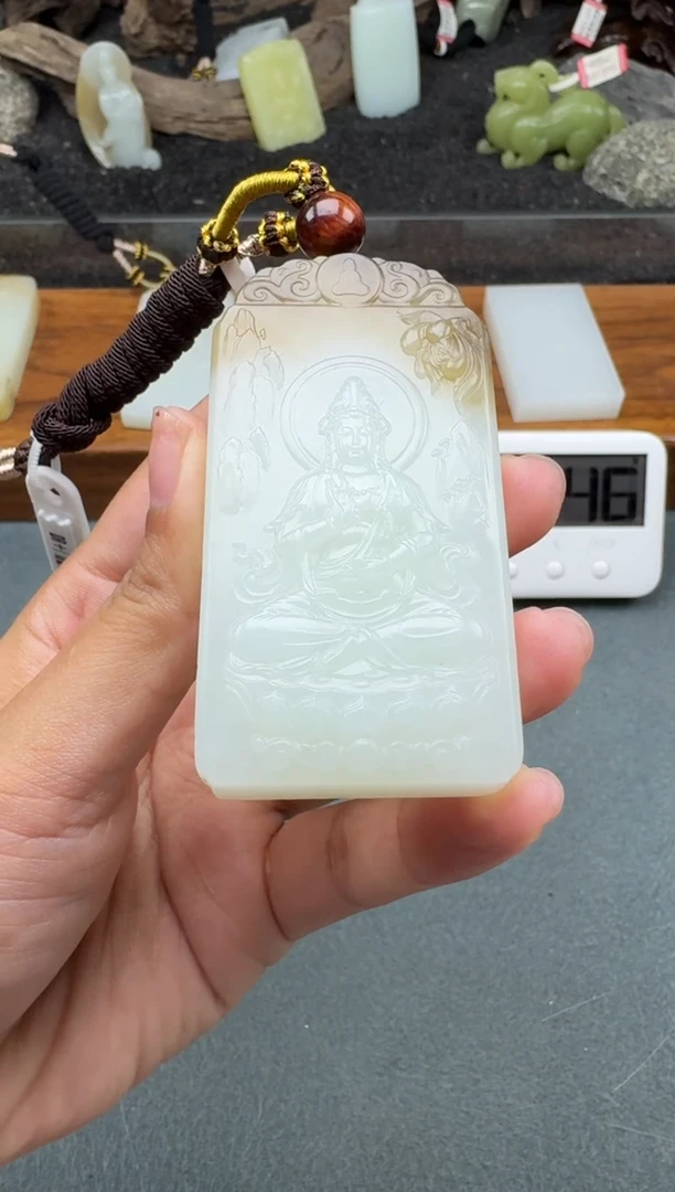 颈饰未镶嵌和田玉1