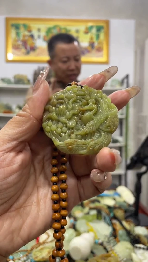 【闪购商品】岫玉吊坠未镶嵌