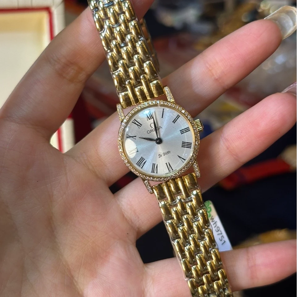 95新 Omega/欧米茄 手动机械表后钻24.5mm/公价32999/wh9751