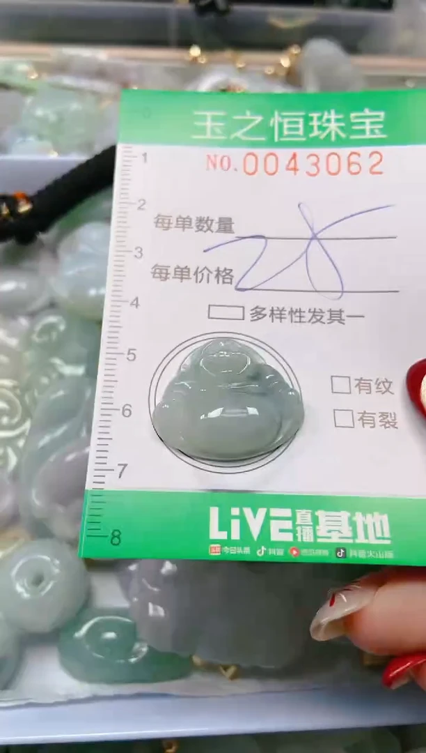 【闪购商品】翡翠颈饰未镶嵌闪购0043062