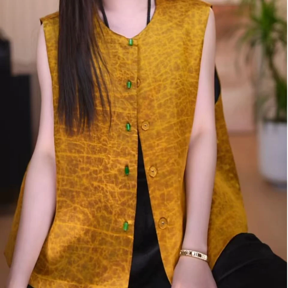 【诗予】新中式百搭气质显瘦时尚腔调复古设计汉服马甲