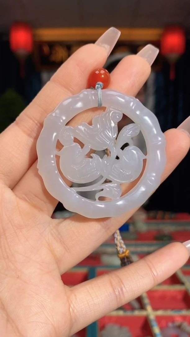 【闪购商品】和田玉颈饰未镶嵌和和美美