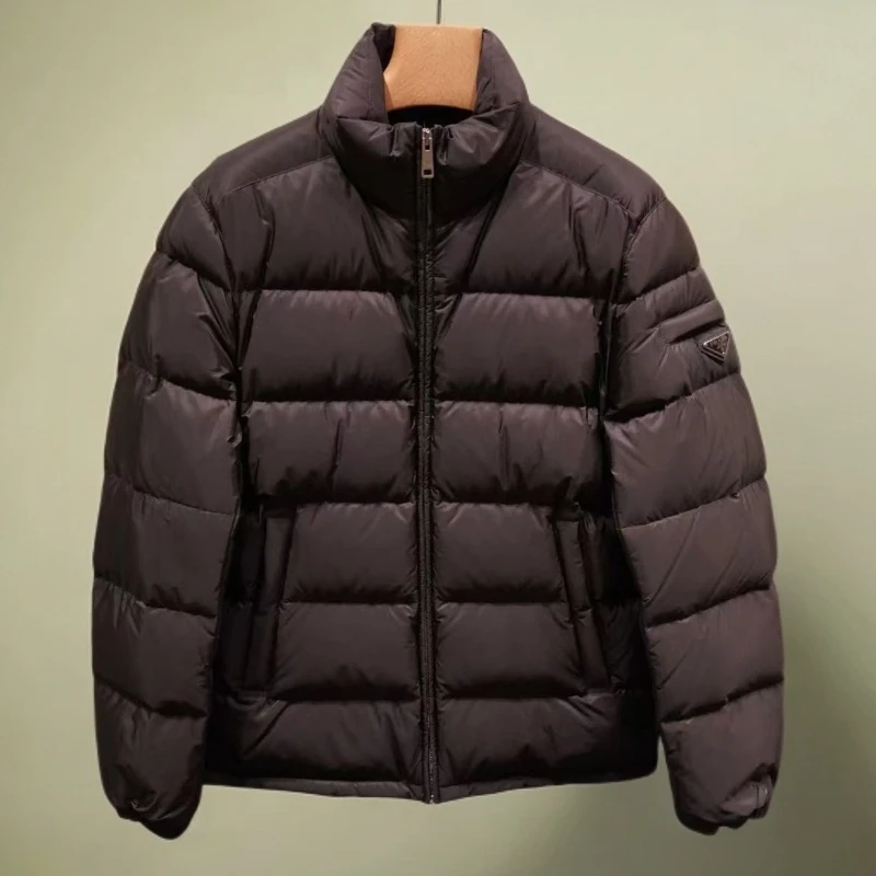 未使用 Prada/普拉达 三角标黑色羽绒服914/JIMI