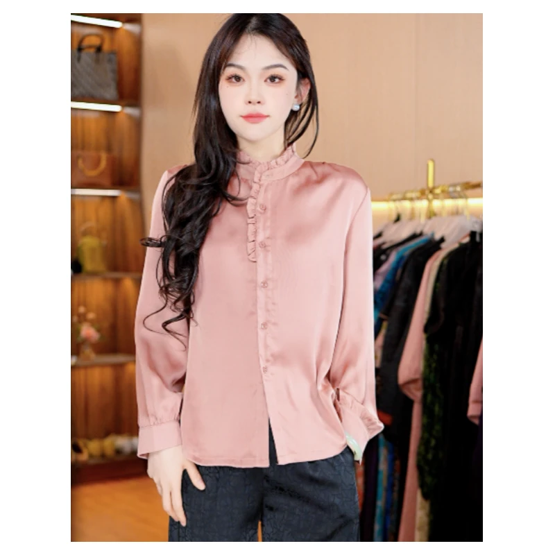12025-3新款女士百搭休闲小衫