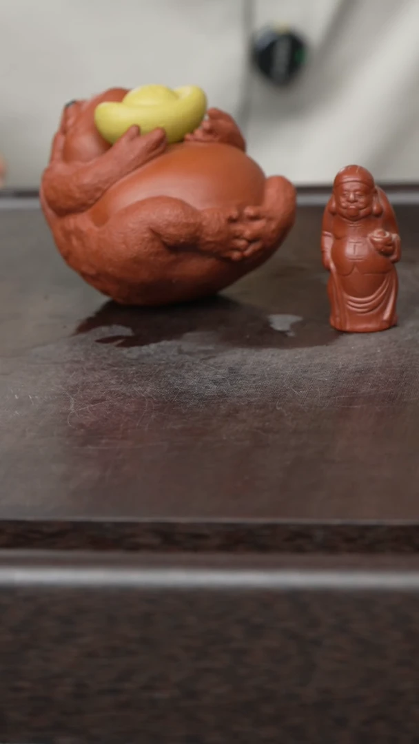 紫砂茶宠紫砂 两件