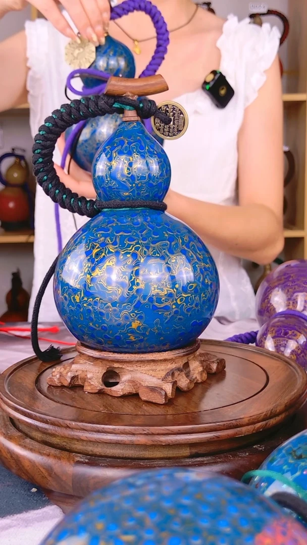 0284大漆高工艺酒葫芦