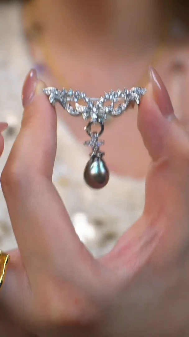 【闪购商品】海水珍珠胸针未镶嵌胸针