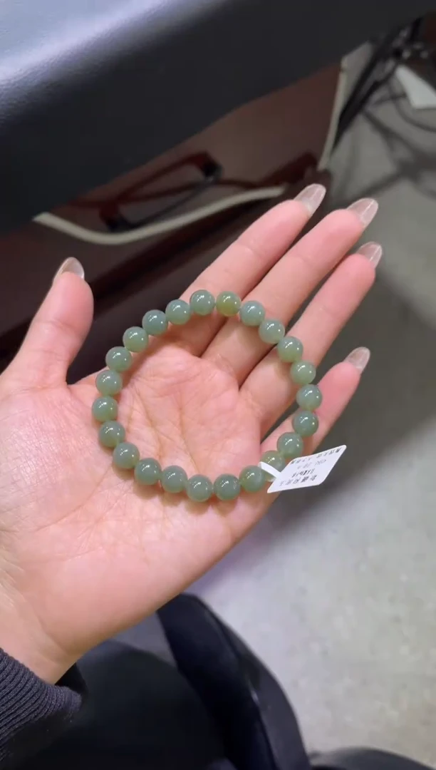 未镶嵌手链和田玉且末蓝手串（产地直发）