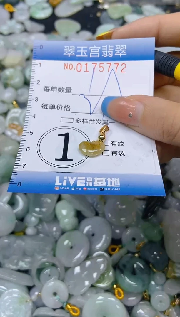 翡翠未镶嵌颈饰闪购0175772
