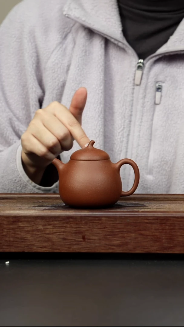 紫砂茶壶底槽清 高茄瓜