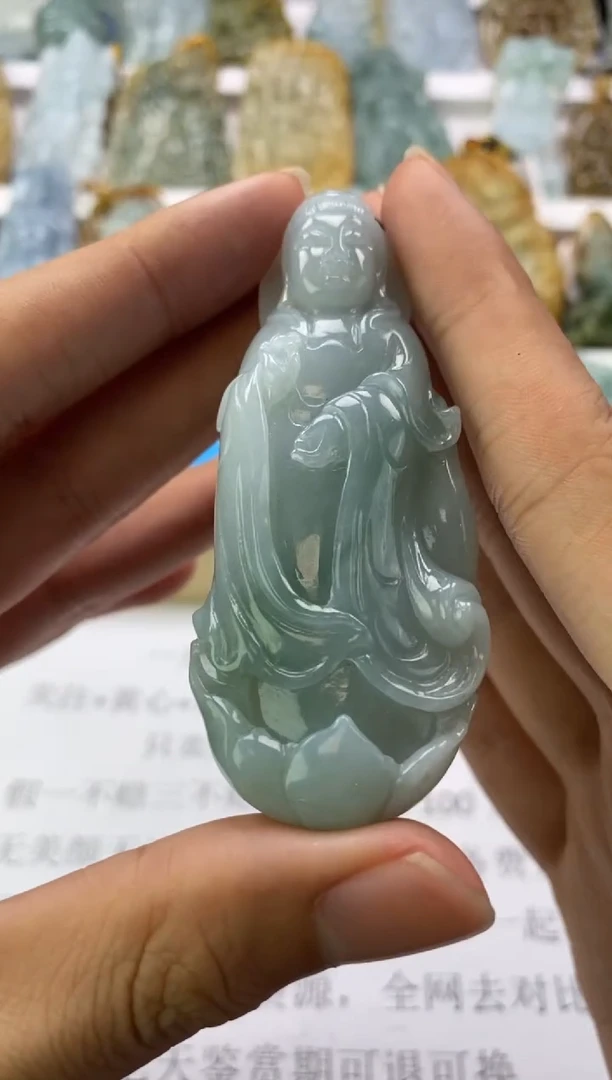 翡翠未镶嵌颈饰天然翡翠