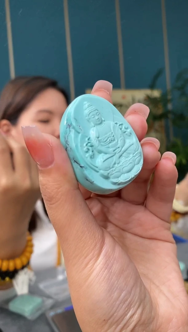 【闪购商品】绿松石吊坠未镶嵌1/18多样性发其一34