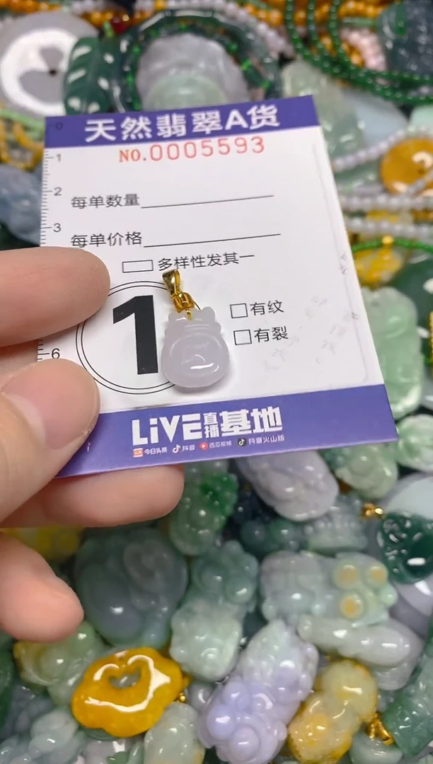 颈饰未镶嵌翡翠0003593