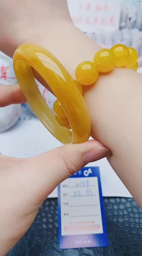 未镶嵌手镯石英质玉y198+62-63