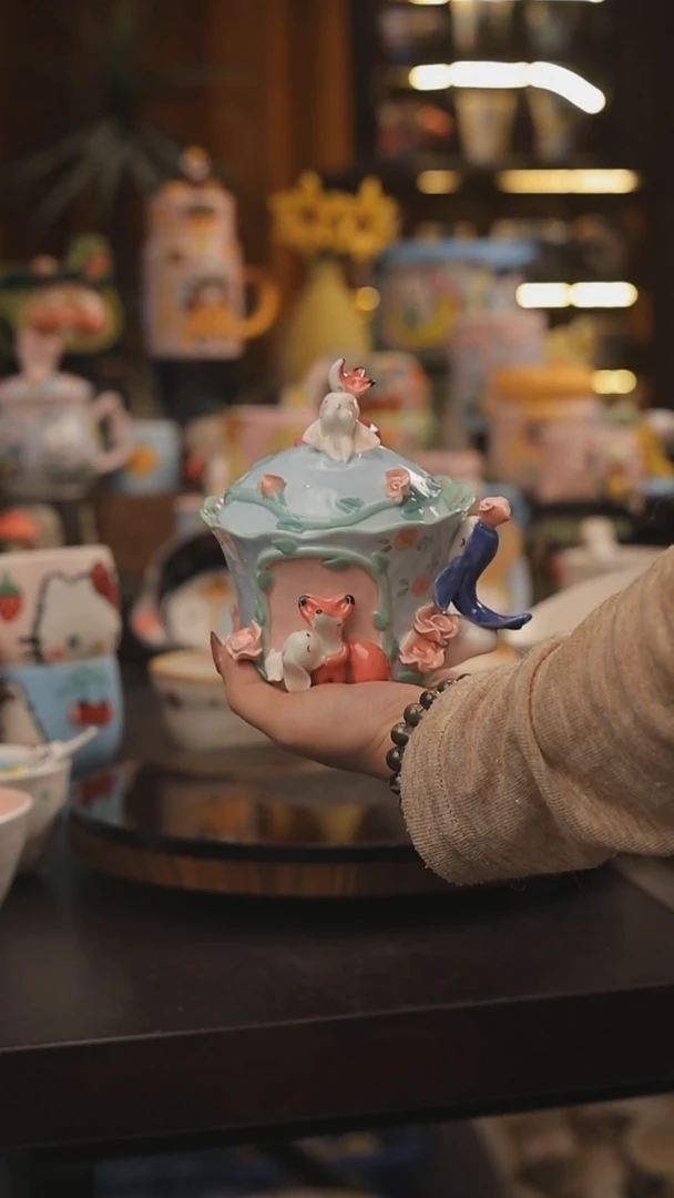 景德镇釉下彩绘设计师款式陶瓷