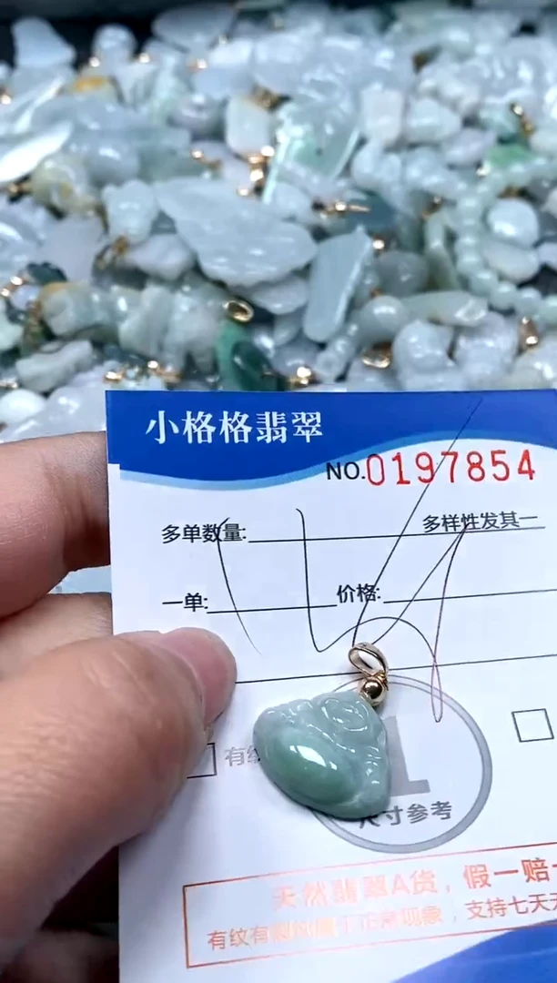 【闪购商品】翡翠颈饰未镶嵌闪购商品0197854