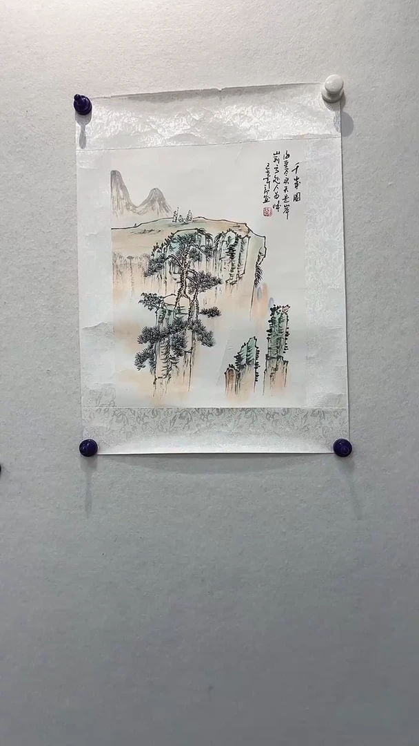 国画刘老师国画作品