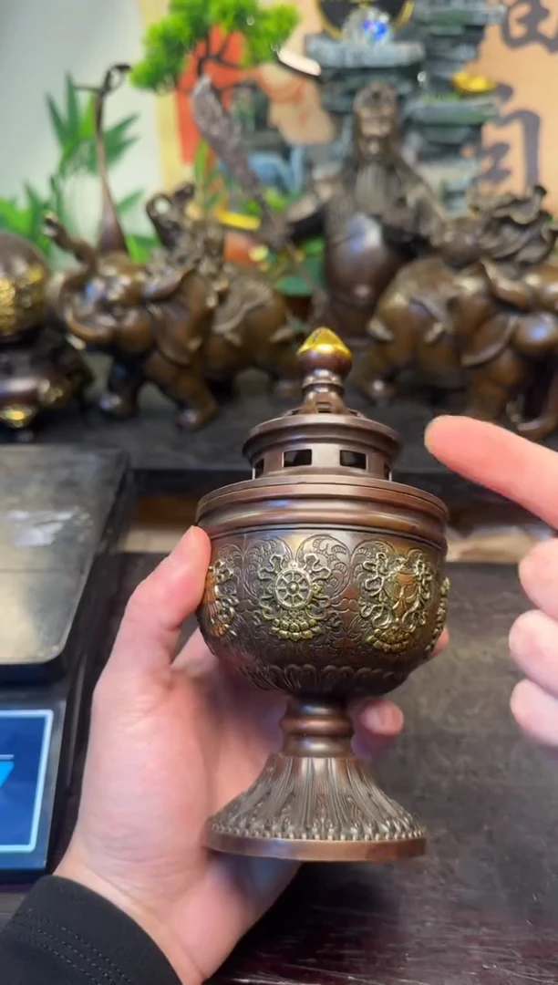买铜就来旺铜杂货铺！（八宝炉）