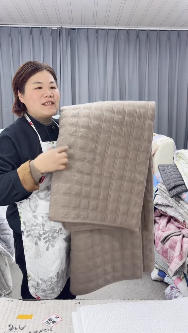 棉2.4*2.6咖色绒